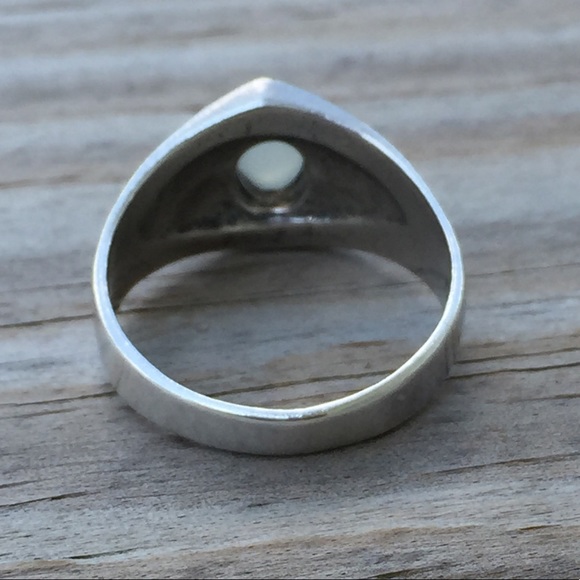 Celtic Tree of Life Ring .925 Sterling Silver w/ Genuine Moonstone gemstone USA - Picture 4 of 8